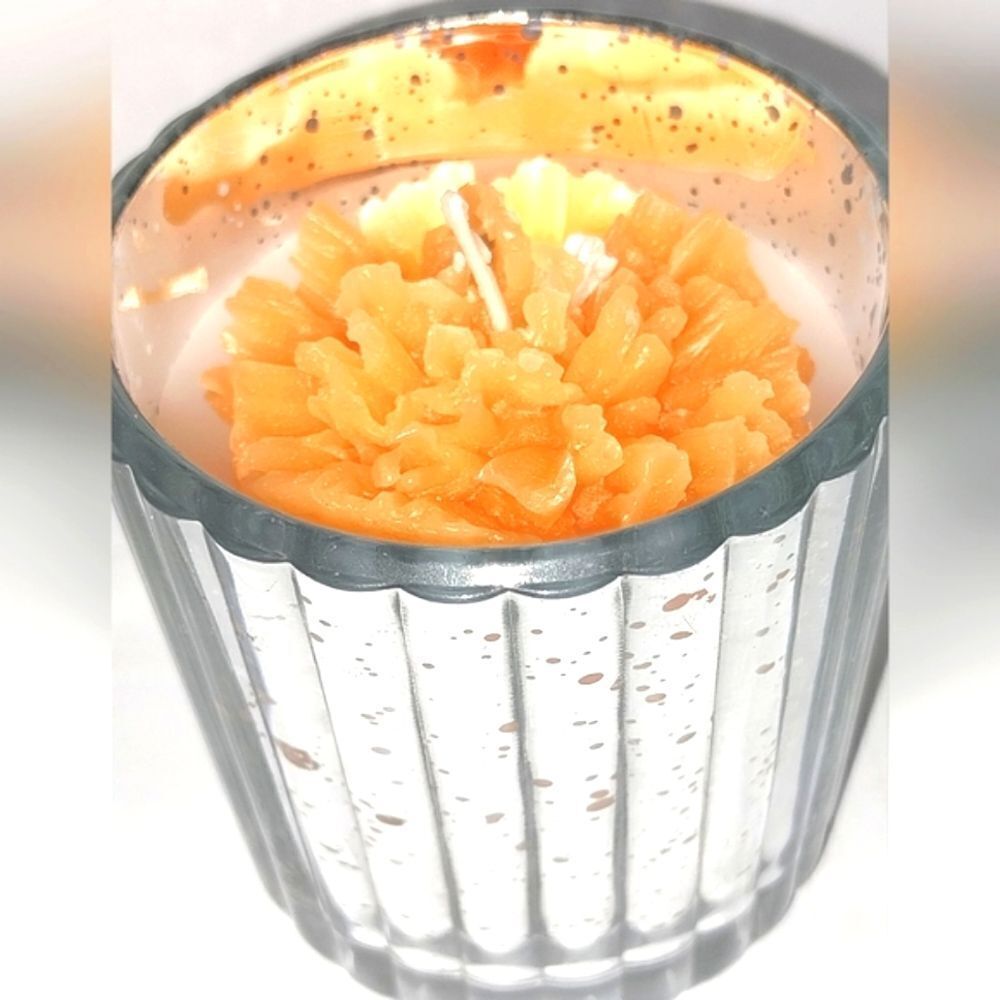 Hand crafted limited edition Abstract magic candle